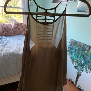 Camp green blouse
